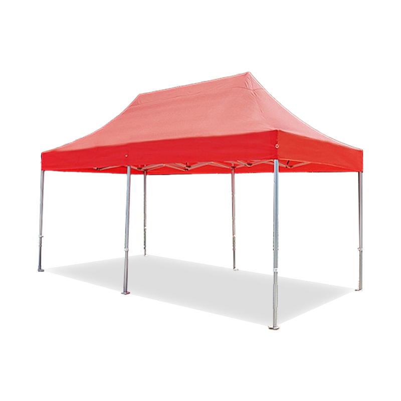 Bingkai aluminium 3x6m lipat bingkai aluminium gazebo + kain UV 50+