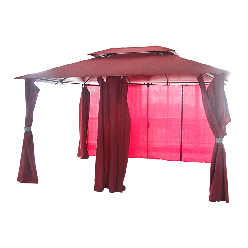 Gazebo Tent Outdoor Pop Up Gazebo Canopy Shelter dengan Netting Mosquito