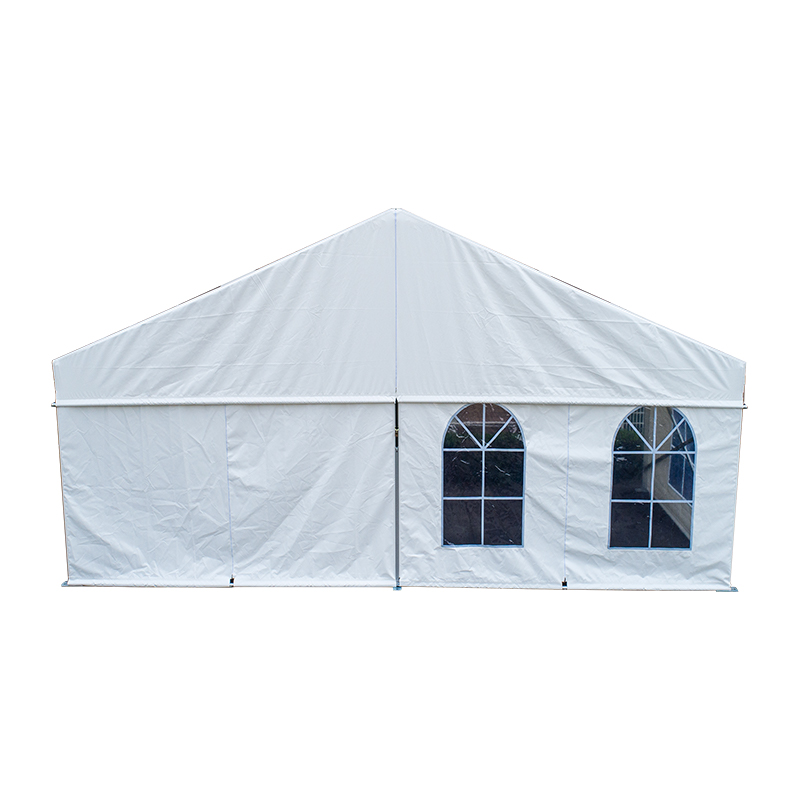 Gazebo White Outdoor Canopy Pesta Pernikahan Tenda 8 Dinding yang Dapat Dilepas
