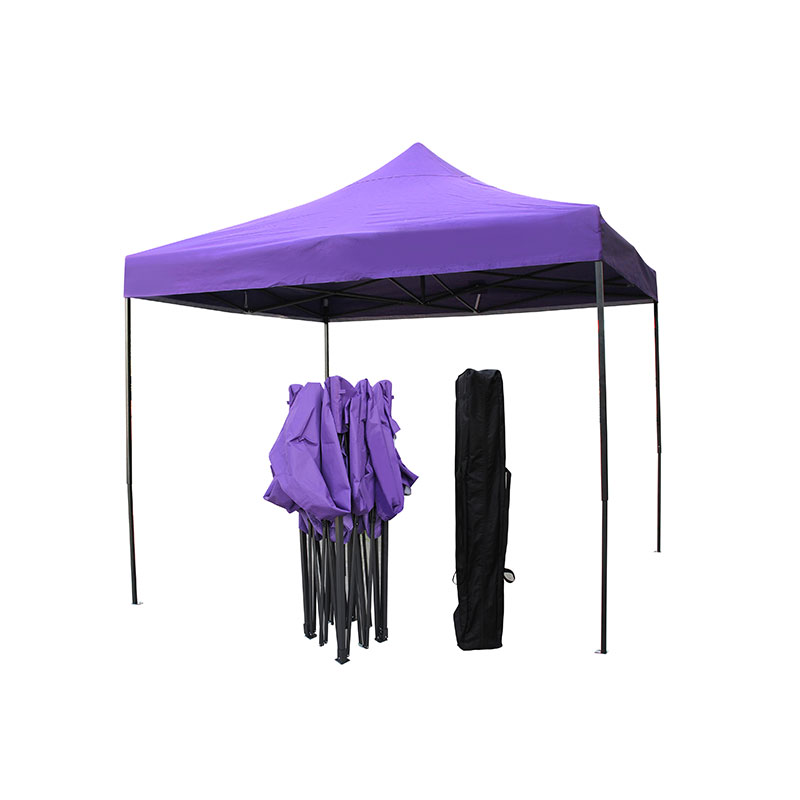 300g polyester PVC pelapis lipat bingkai aluminium gazebo