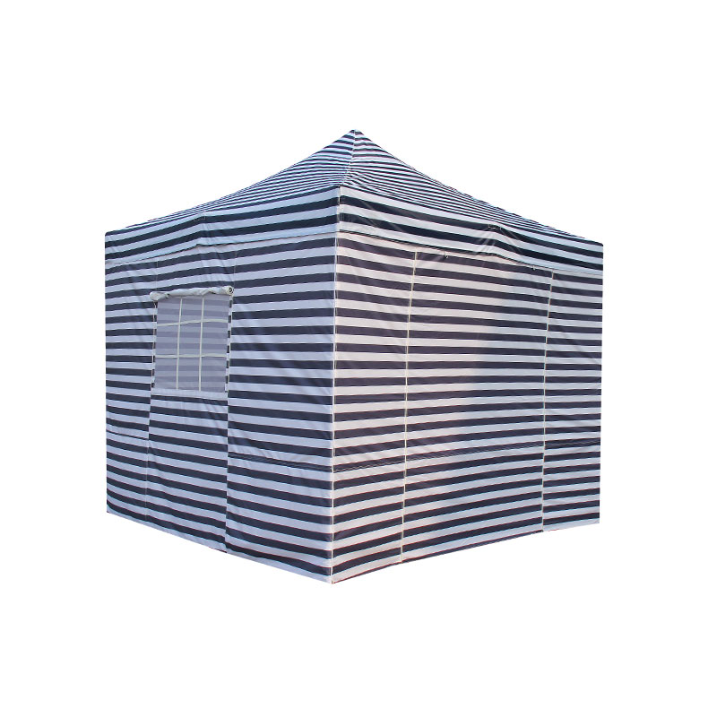 300g polyester PVC pelapis lipat bingkai aluminium gazebo