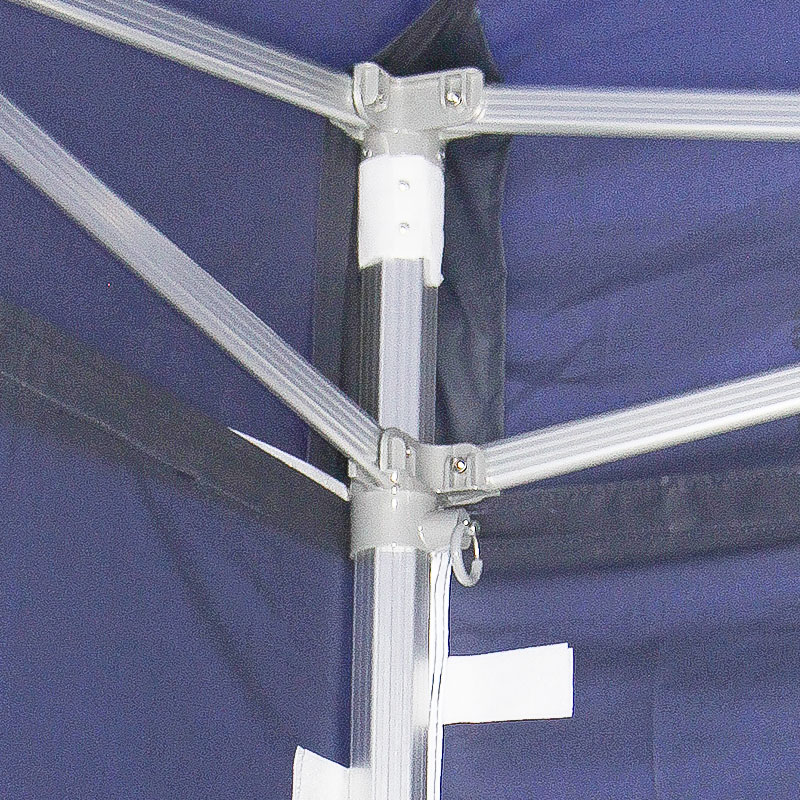 300g polyester PVC pelapis lipat bingkai aluminium gazebo