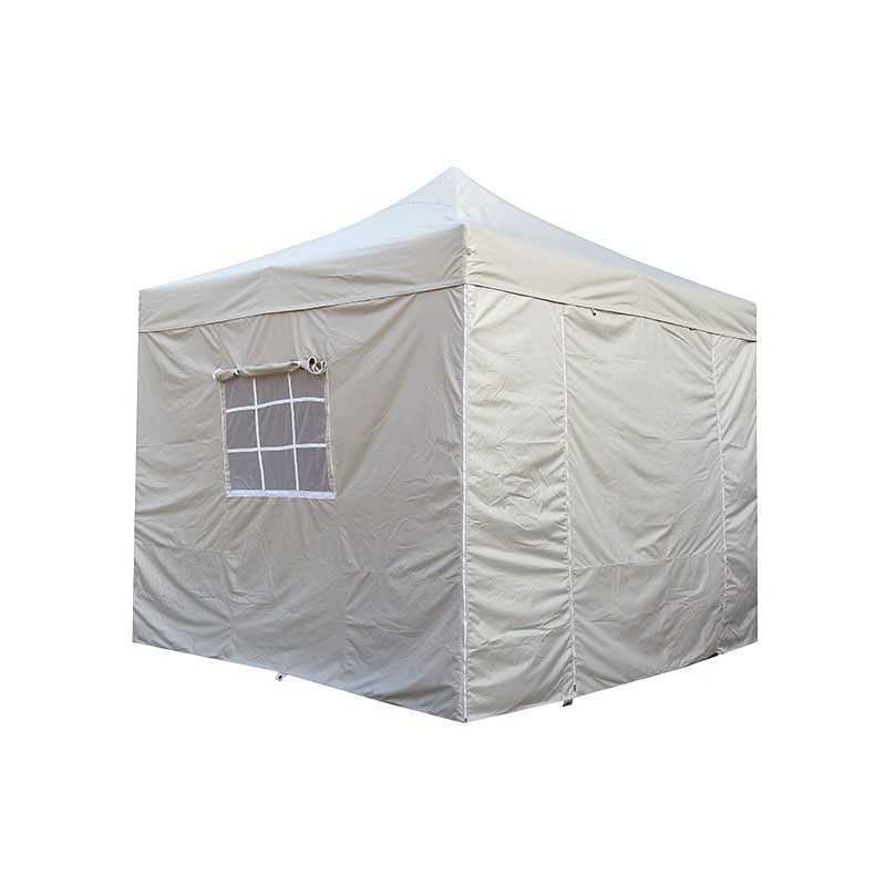 300g polyester PVC pelapis lipat bingkai aluminium gazebo