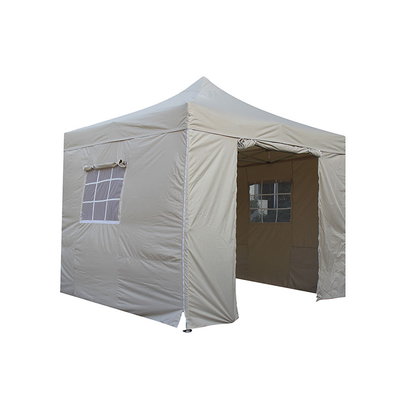 300g polyester PVC pelapis lipat bingkai aluminium gazebo