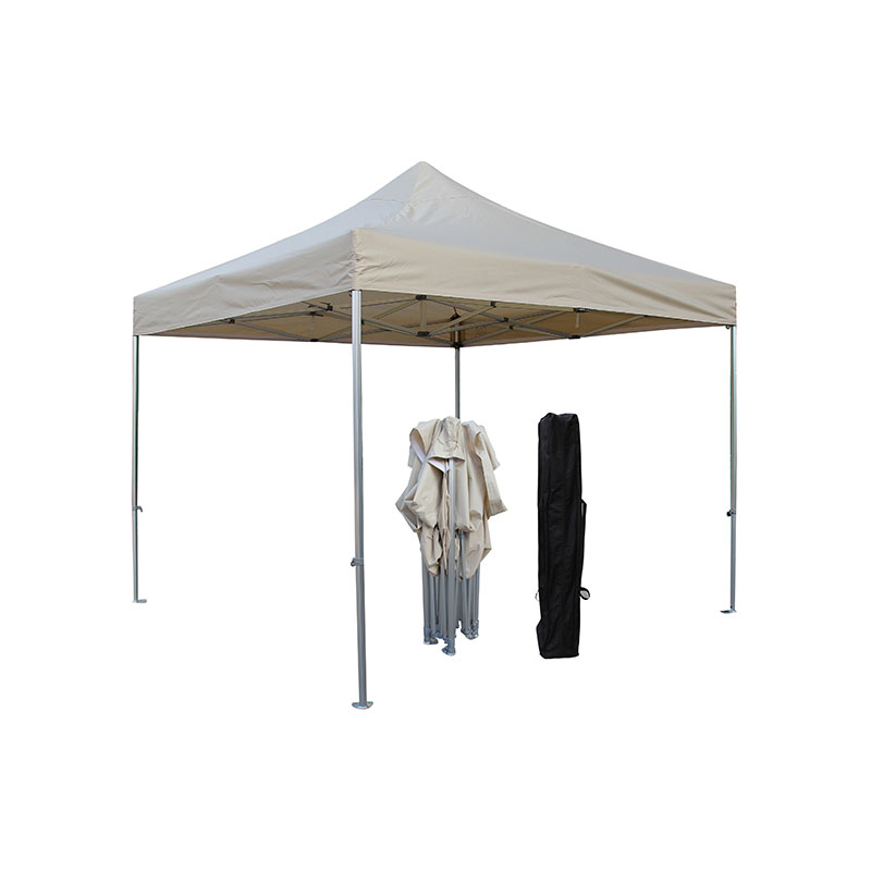 300g polyester PVC pelapis lipat bingkai aluminium gazebo