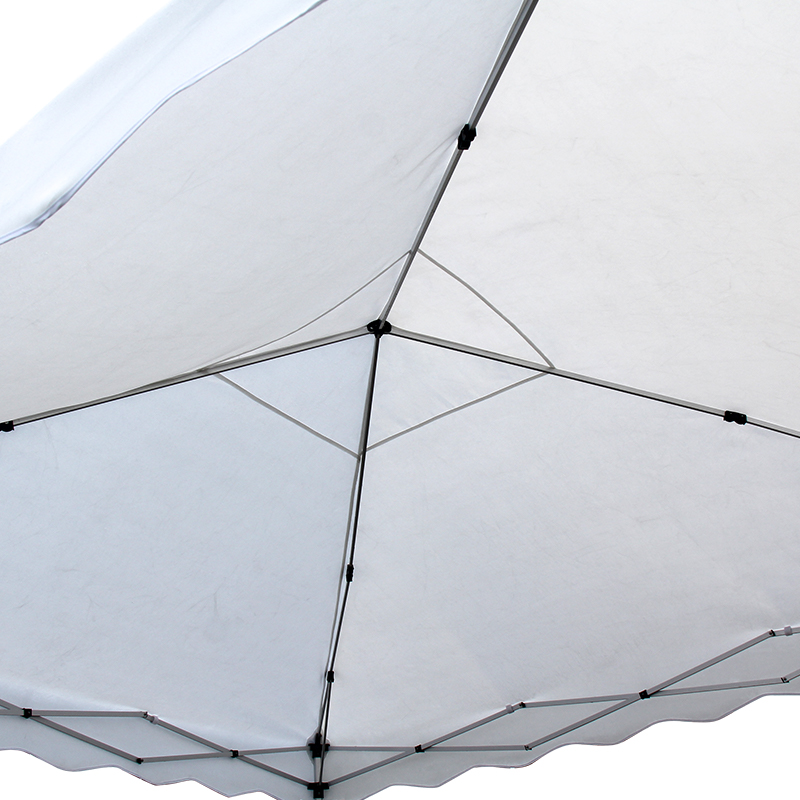 Bingkai baja-baja A05 Lapisan bubuk hitam 140g polyester outdoor lipat kanopi gazebo