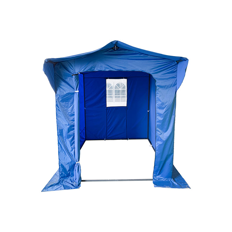 Lipat Tenda Pro Struktur Seri 50mm Aluminium + 4 Sisi Ganda PVC 520g/m² Tarp Untuk Kebutuhan Profesional atau Penggunaan Harian Biru