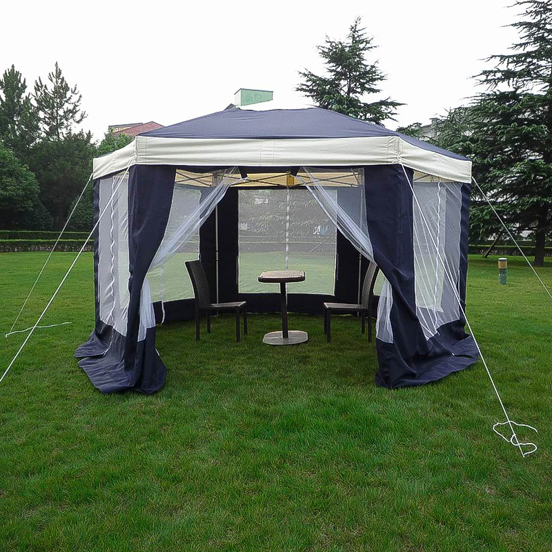 A04-140g polyester outdoor lipat kanopi gazebo